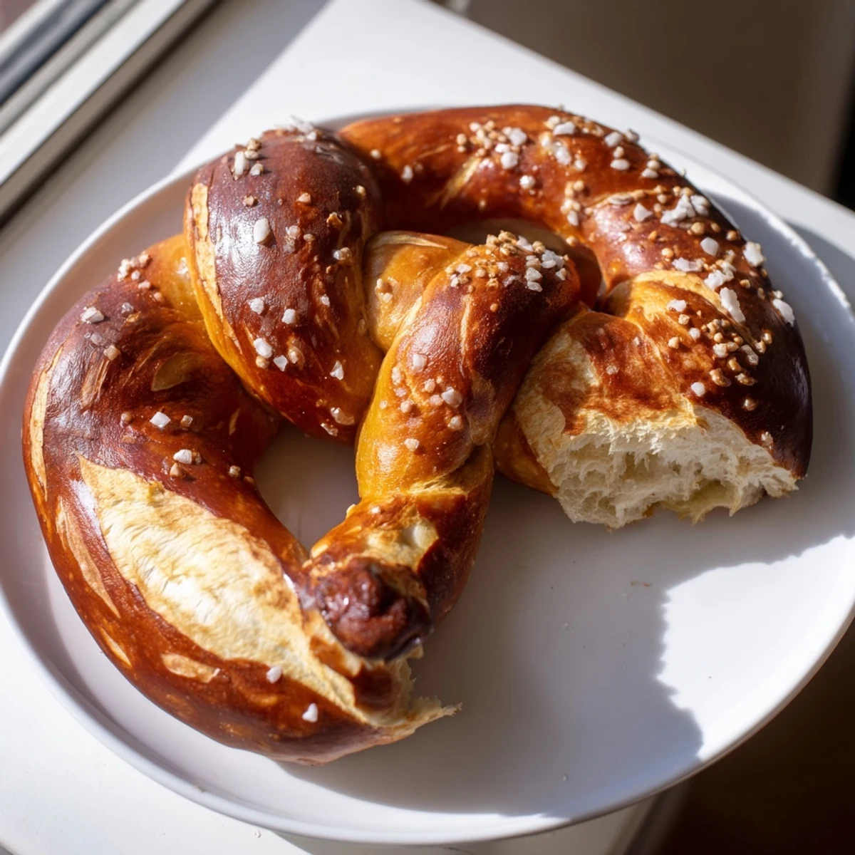 Homemade Soft Pretzels