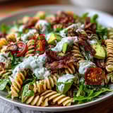 BLT Pasta Salad with Avocado