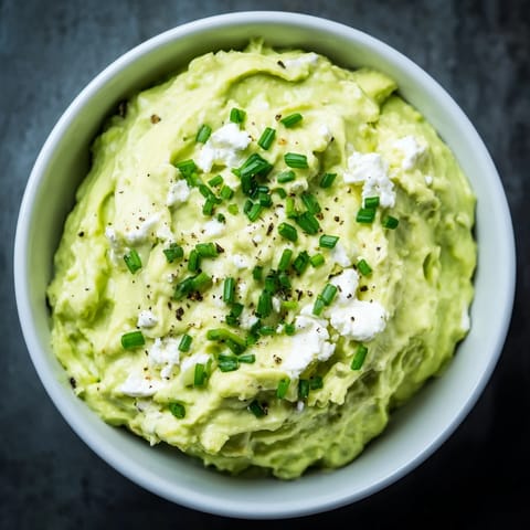 Avocado Cottage Cheese Dip