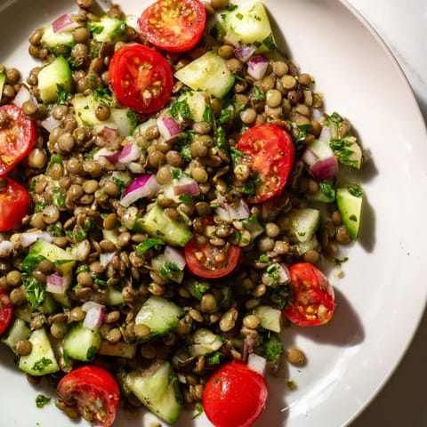 Lentil Salad with Vinaigrette