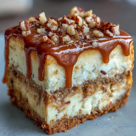 Carrot Cake Cheesecake Bars