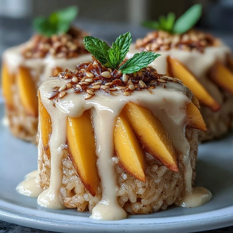 Delectable Thai Mango Sticky Rice Cups, a tropical dessert for any occasion.