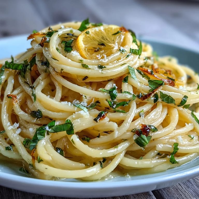 Silky lemon-butter sauce coats perfectly cooked Spring Pasta Limone.