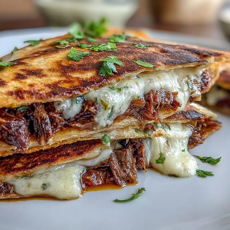 Festive Cinco de Mayo birria quesadillas, a delicious handheld celebratory meal.